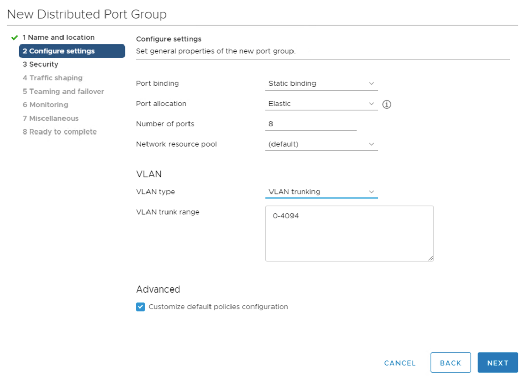 VLAN trunking