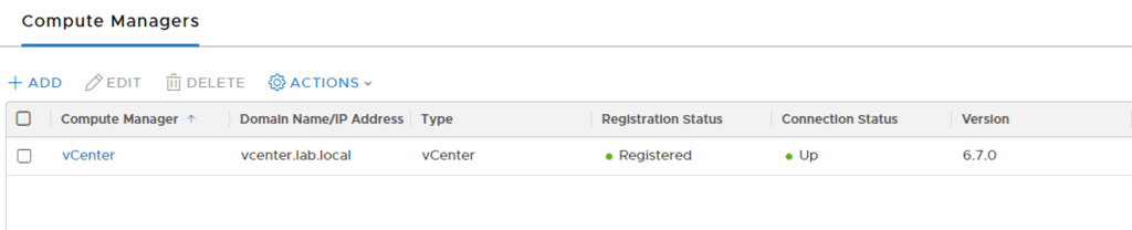 compute manager added
