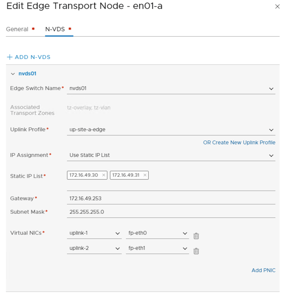 en01-a transport node configuration