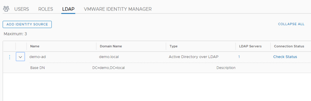 nsx-t ad identity source